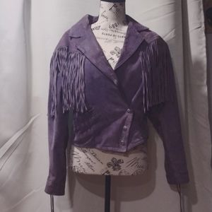 Vintage fringe jacket